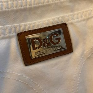 Dolce and Gabbana White Jeans Size 31/32